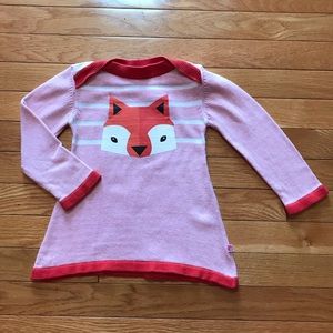 🎉4/$20🎉 ❤️2T Fox sweater/tunic is so cute!